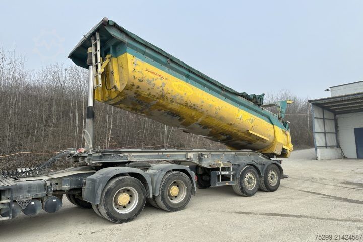 Tipper semitrailer Schwarzmüller SPA 2/E Kipper / Swiss-Vehicle