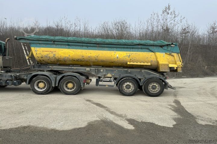 Tipper semitrailer Schwarzmüller SPA 2/E Kipper / Swiss-Vehicle