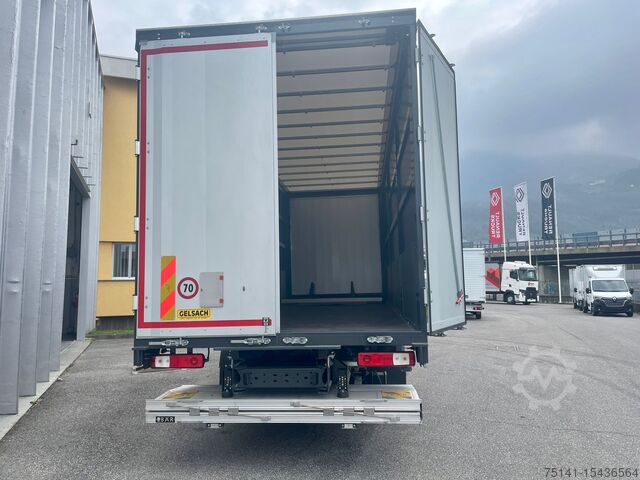 2 Axle Curved Tractor Trailer with Sideboard Renault Trucks D 18 WIDE 320