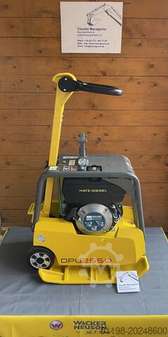 Vibratory plate Wacker Neuson DPU 2550 H Rüttelplatte NEU
