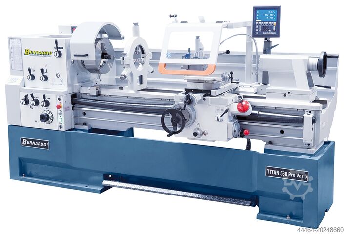 Lead/traction spindle lathe Bernardo Titan 560 x 1500 Pro Vario