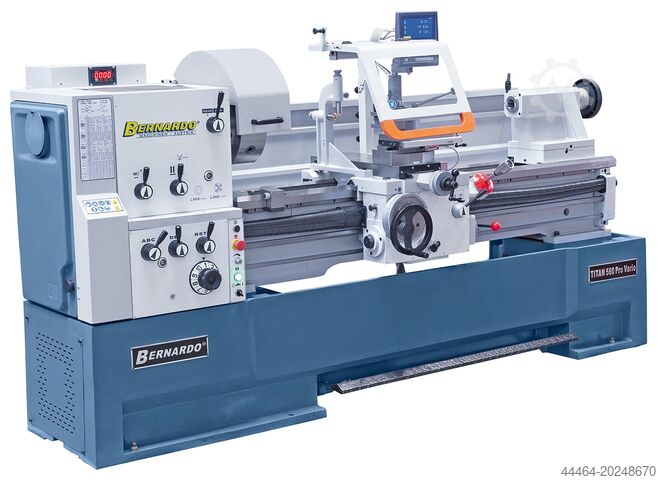 Lead/traction spindle lathe Bernardo Titan 560 x 2000 Pro Vario