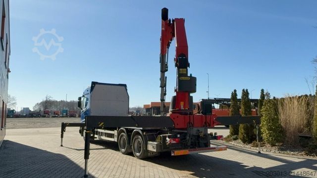 Truck mounted crane SCANIA R500 6x4 Pritsche mit Kran Palfinger PK53002 SH