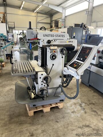 Universal milling machine overhauled by FPS Deckel FP3 aktiv