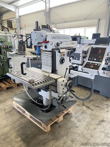 Universal milling machine overhauled by FPS Deckel FP3 aktiv