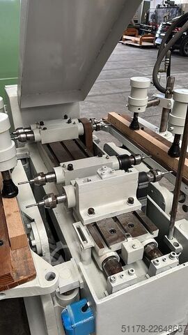 Sicma brand double horizontal drilling and oscillating machine with 3 drilling spindles and 1 osc... Sicma 