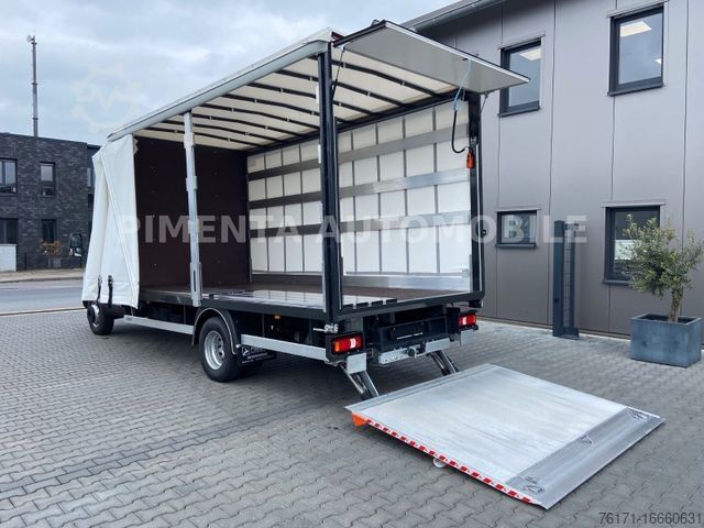 Transporter mit Pritsche & Plane IVECO Daily 70C18H SCHIEBEPLAN LBW 1500kg LED AHK KLIM
