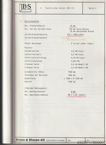 Automatic lathe STAR Micronis JNC-16