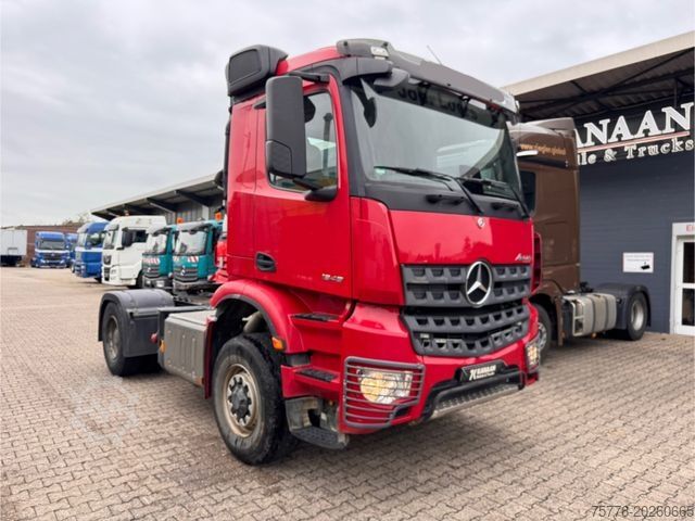 Standard tractor unit MERCEDES-BENZ 1848 Arocs 4 HAD  4x4  Kipphydraulik TÜV  Neu