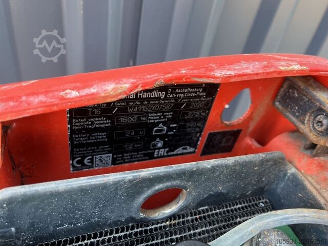 Electric Pallet Truck Linde T16