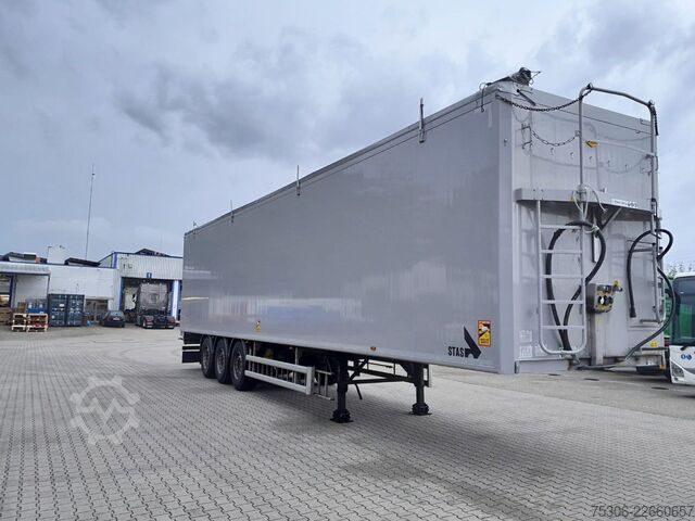 Walking floor semitrailer STAS BioStar 91,3 cbm