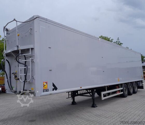 Walking floor semitrailer STAS BioStar 91,3 cbm