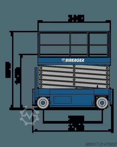 Scherenhebebühne Magni ES1912E