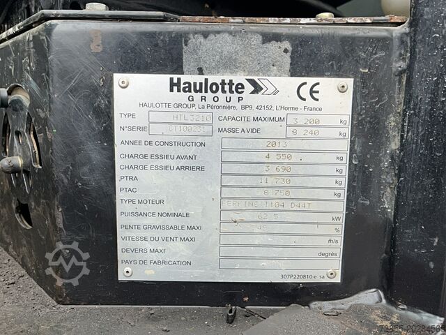 Telescopic Forklift Haulotte HTL3210