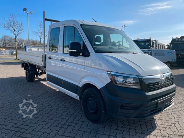 Pritschenwagen MAN TGE 3.140 L3 Doka/ HA/ 7 Sitze/ Standhzg./ AHK