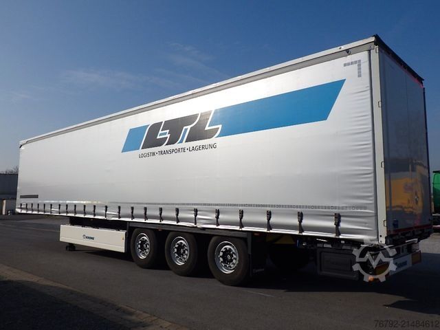 Auflieger mit offener Pritsche KRONE SDP 27 Tautliner/Edscha/Lift/Pal-Ka./LASI Geträn