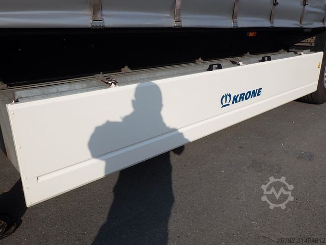 Auflieger mit offener Pritsche KRONE SDP 27 Tautliner/Edscha/Lift/Pal-Ka./LASI Geträn