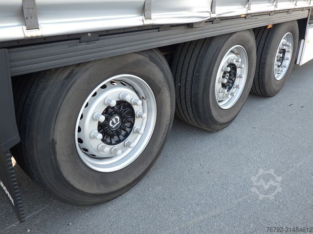 Auflieger mit offener Pritsche KRONE SDP 27 Tautliner/Edscha/Lift/Pal-Ka./LASI Geträn