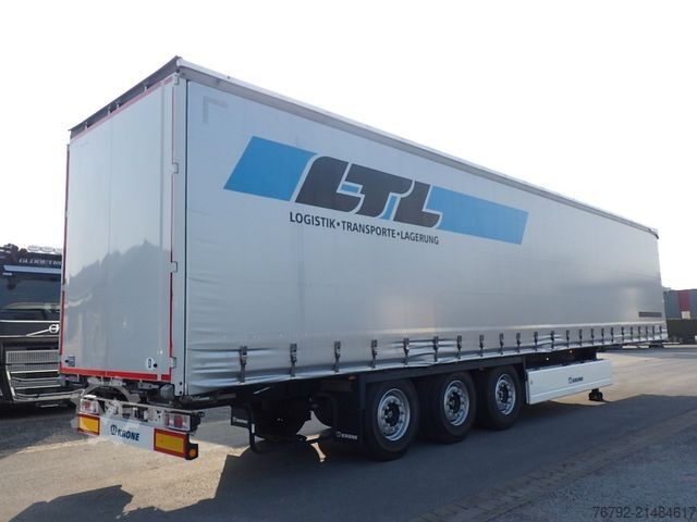 Auflieger mit Pritsche & Plane KRONE SDP 27 Tautliner/Edscha/Lift/Pal-Ka./LASI Geträn