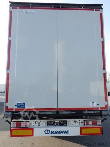 Auflieger mit Pritsche & Plane KRONE SDP 27 Tautliner/Edscha/Lift/Pal-Ka./LASI Geträn