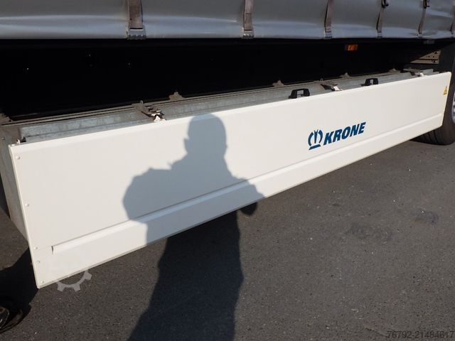 Auflieger mit Pritsche & Plane KRONE SDP 27 Tautliner/Edscha/Lift/Pal-Ka./LASI Geträn