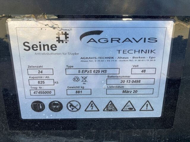 Elektro 3 Rad-Stapler Hyster J 1.8 XNT MWB