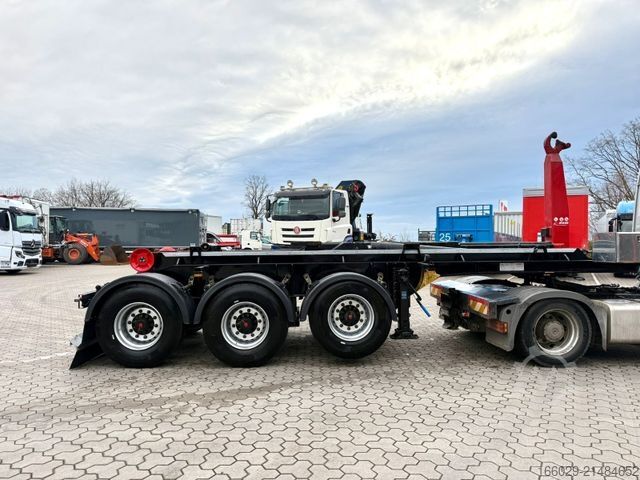 Auflieger-Wechselfahrgestell  Wiese SA 3 - 36 AK 30 Abrollkipper Hakenlift