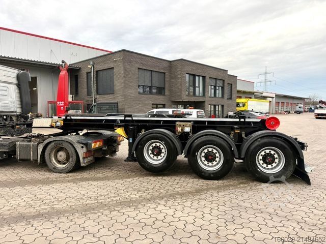 Auflieger-Wechselfahrgestell  Wiese SA 3 - 36 AK 30 Abrollkipper Hakenlift