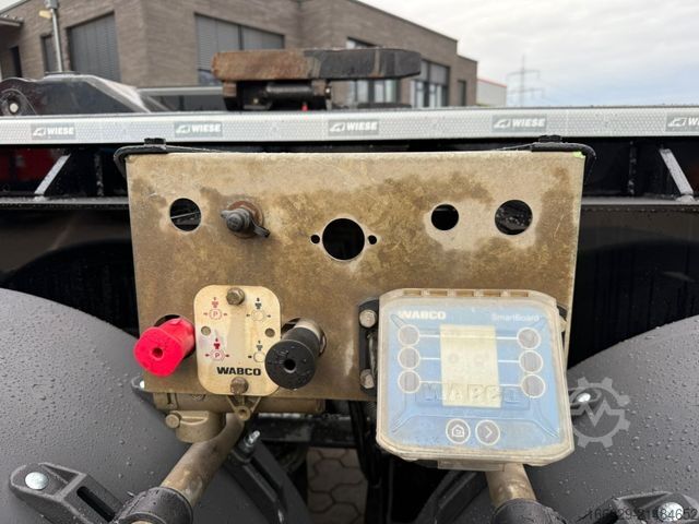 Auflieger-Wechselfahrgestell  Wiese SA 3 - 36 AK 30 Abrollkipper Hakenlift