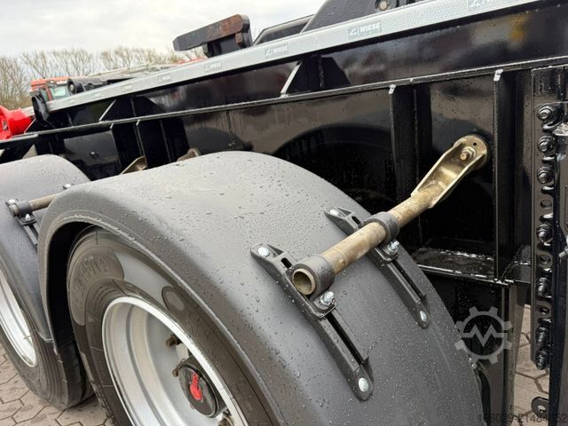 Auflieger-Wechselfahrgestell  Wiese SA 3 - 36 AK 30 Abrollkipper Hakenlift