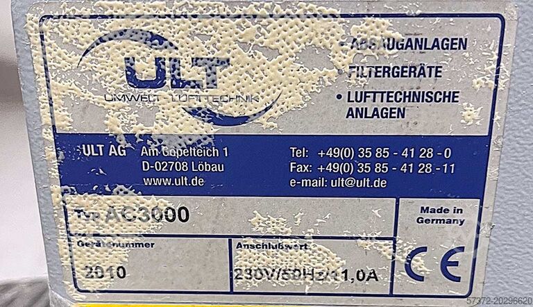 Absauganlage ULT AC 3000