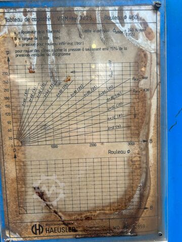 Rundbiegemaschine Haeusler VRM 3000x25mm