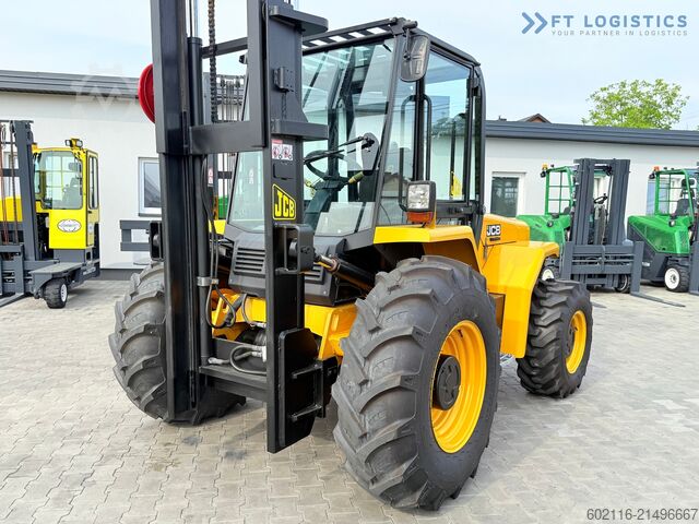 Off-road forklift JCB 940 / TRIPLEX 4500 / FREE-LIFT NEW TIRES