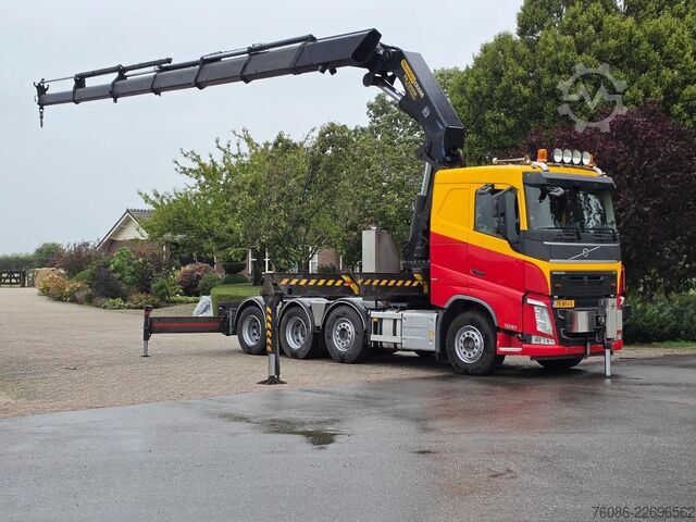 Standard tractor Volvo FH 500 8X4!! PALFINGER 72002 72TM! TREKKER/BAKW...