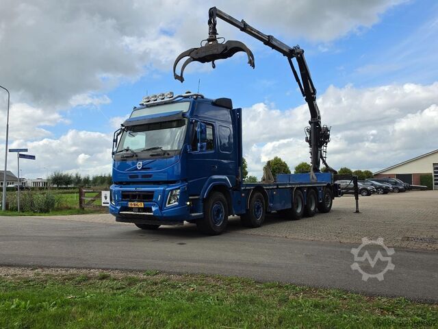 Crane Volvo FM 500!!RIJPLATEN AUTO!!10x4!!BESTUURBAAR VANAF...