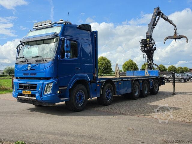 Crane Volvo FM 500!!RIJPLATEN AUTO!!10x4!!BESTUURBAAR VANAF...