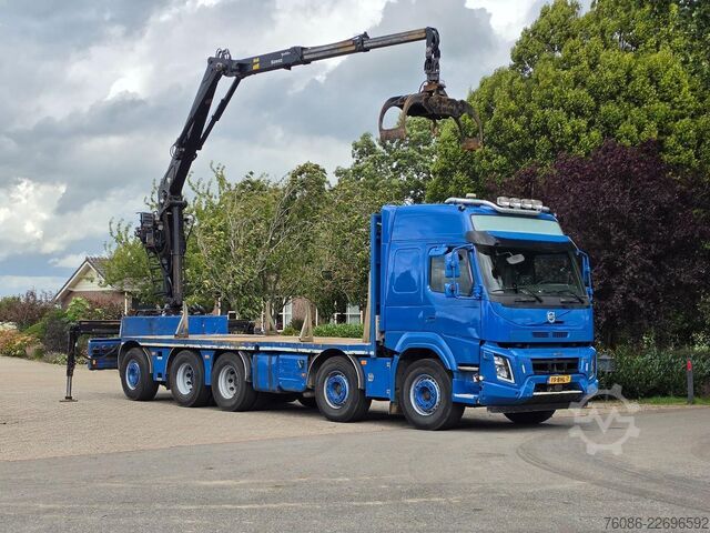 Crane Volvo FM 500!!RIJPLATEN AUTO!!10x4!!BESTUURBAAR VANAF...