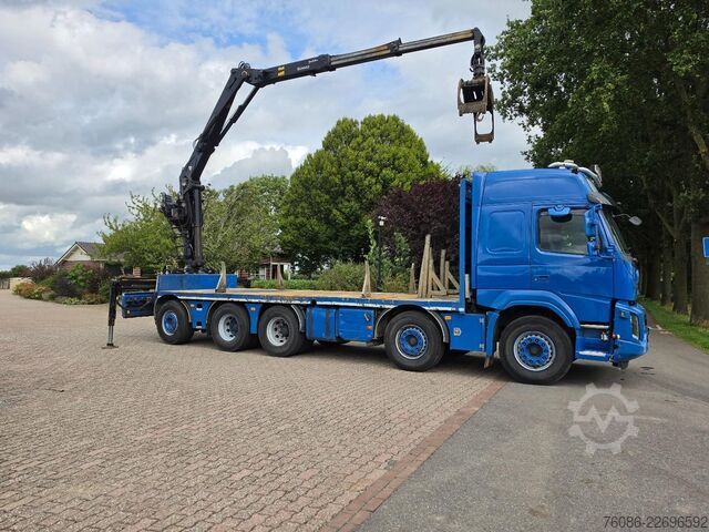 Crane Volvo FM 500!!RIJPLATEN AUTO!!10x4!!BESTUURBAAR VANAF...