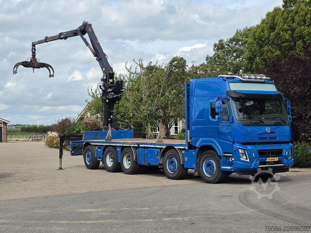 Crane Volvo FM 500!!RIJPLATEN AUTO!!10x4!!BESTUURBAAR VANAF...