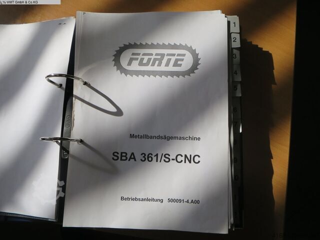 Bandsägeautomat - Horizontal FORTE - VOLLAUTOMAT SBA 361 / S-CNC
