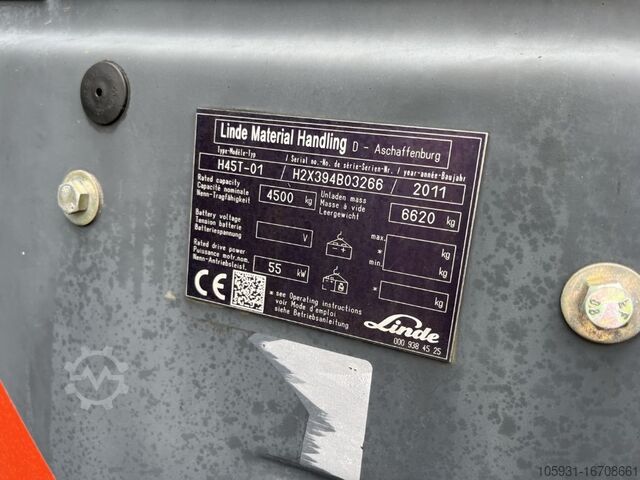 LPG Forklifts Linde H45T-01