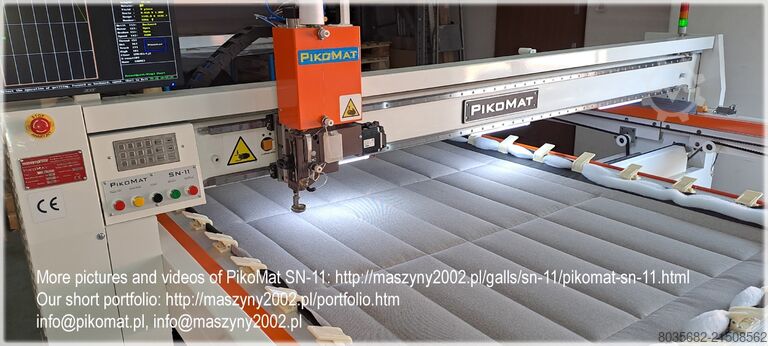 PikoMat Steppmaschine – Einzelnadel PIKOMAT SN-11