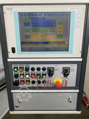 Einständer - Hydraulikpresse mit Ziehkissen, Hydraulische Ziehpresse, Tiefziehpresse, C-Gestell Prod RÖCHER REP 100.01 SZ