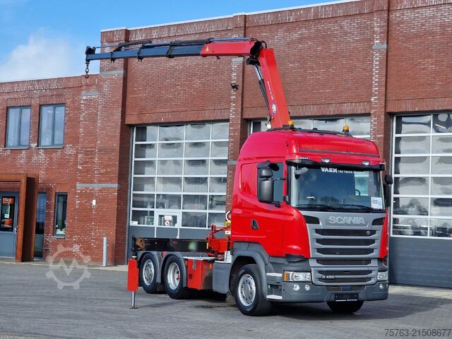 Standard-SZM Scania R450 Highline 6x2 - HMF 1720 Crane - Euro 6 - Navi