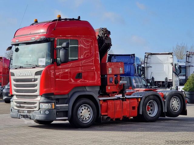 Standard-SZM Scania R450 Highline 6x2 - HMF 1720 Crane - Euro 6 - Navi