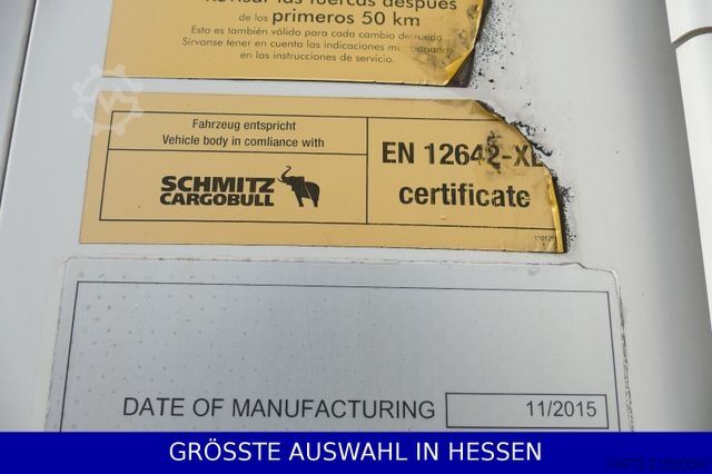 Reefer semitrailer SCHMITZ CARGOBULL Rolltor Palettenkasten Doppelstock EXII ¤.-479mt