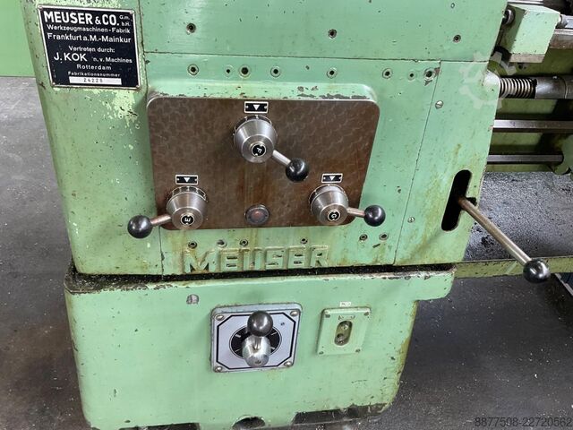 Konventionelle Drehmaschine Meuser M0L
