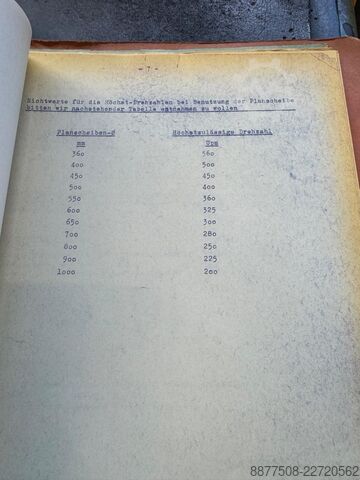 Konventionelle Drehmaschine Meuser M0L