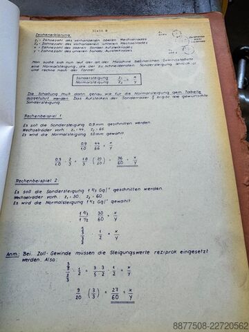 Konventionelle Drehmaschine Meuser M0L