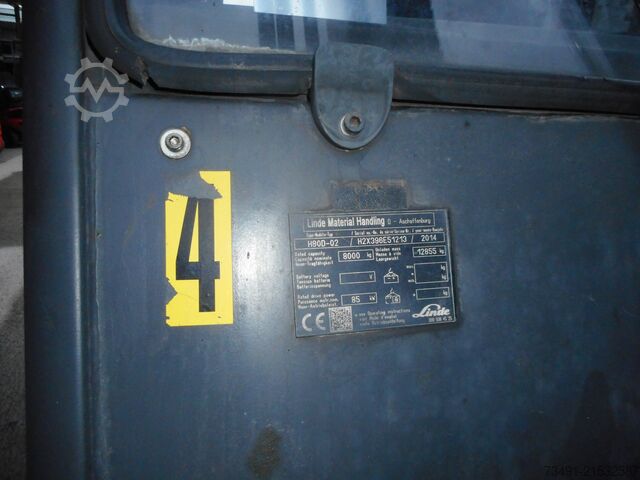 Gabelstapler Linde H80D-02 "Vollausstattung"